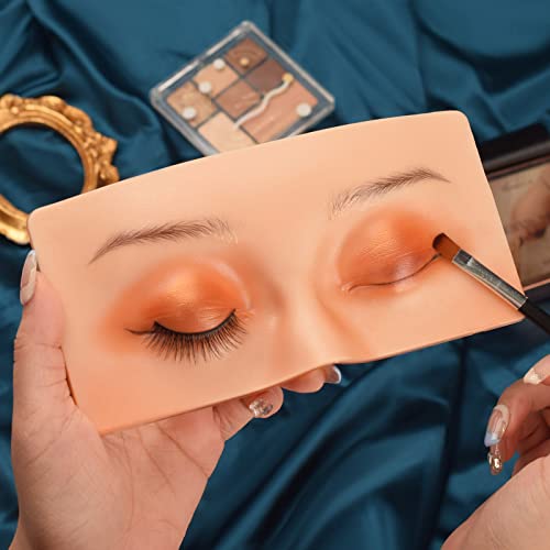 Tableau d'entraînement maquillage silicone yeux et visage type 2