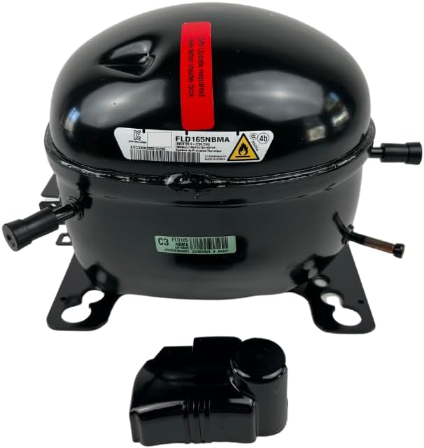 BESTPROS TCA36811409 Refrigerator Compressor (replaces TCA36191404, TCA36811401, TCA36811403, TCA36811404, TCA36811405, TCA36811410, TCA36811417, TCA37971204, TCA37971205) TCA36811409