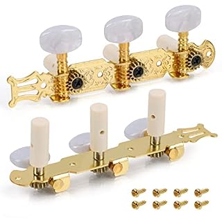 2 Pièces Mécaniques pour Guitares Classiques, Boutons de Cheville Guitare Tuning Pegs pour Guitare Classique ou Guitare… - Les Beatles, Paul McCartney, John Lennon, RIngo Starr, George Harrison