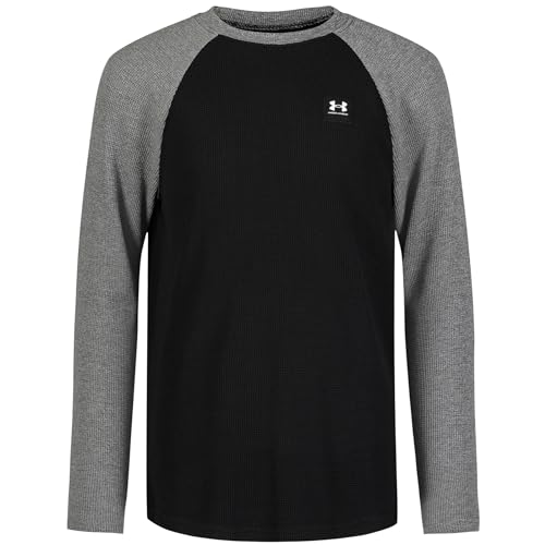 Image of Under Armour Boys' Long Sleeve Thermal Knit Shirt, Outdoor Collection