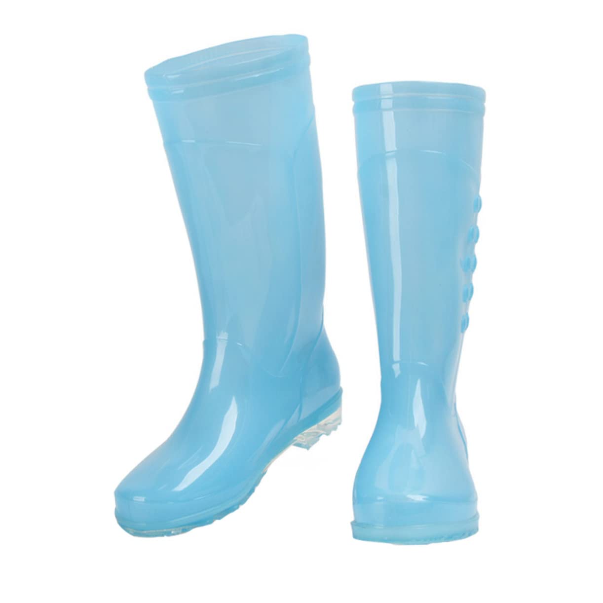 Blue Rubber Boots