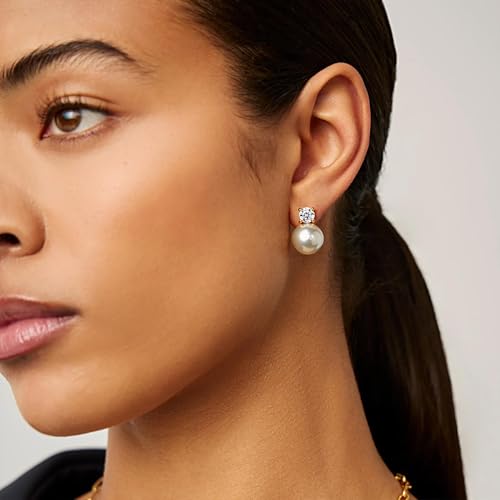 Wedding Earrings for Bride Pearl Clip on Earrings for Women Dainty Gold Non Pierced Bridal Dress Jewelry Wedding Dresses for Bride2