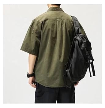 Stone  ミリタリーシャツジャケット NEXT51｜D.F.L｜Malcolm Mclaren 立体ポケットミリタリーシャツ