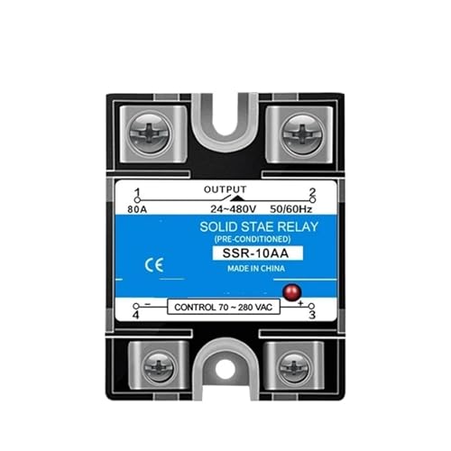Relais statique monophasé SSR-10AA pour commande AC 10A idéal en automatisme