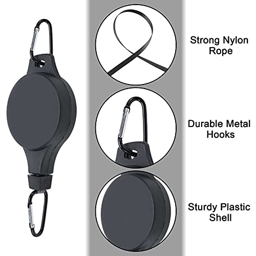 8 Pcs Plant Pulleys For Hanging Plants, Retractable Plant Hanger For Garden Baskets Pots #TOP2