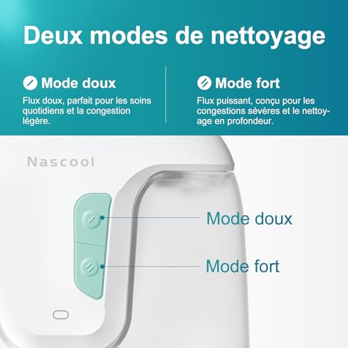 Nascool Irrigateur nasal électrique récupération automatique des eaux usées – vue 3