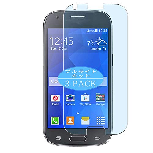 VacFun Lot de 3 Anti Lumière Bleue Protection d'écran, compatible avec Samsung Galaxy Ace Style LTE G357 / Ace 4 G357FZ / Ace Style G357FZ, Film...