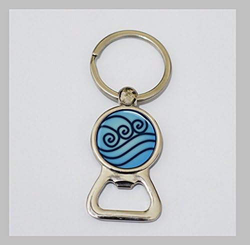 Avatar Water Tribe Glass Tile Bottle Opener Keychain , Print Photo Bottle Opener Keychain ,Best Gift Christmas Gift