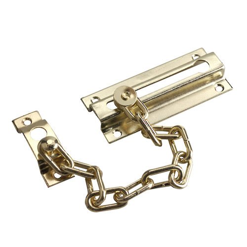Richelieu Hardware 212BR Chain Door Guard, Brass