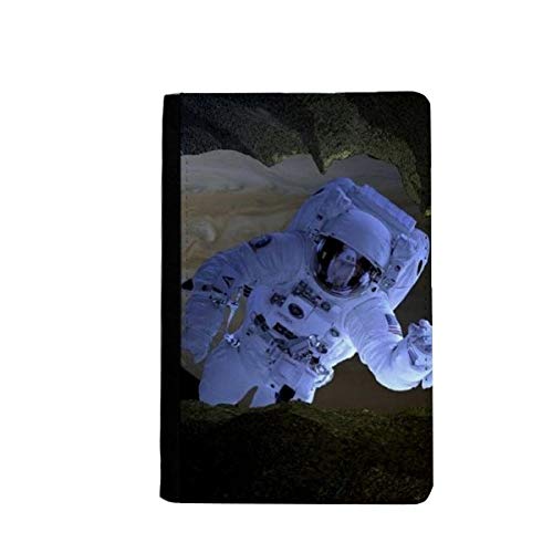 Étui portefeuille de voyage pour passeport Galaxy Astronaute multicolore