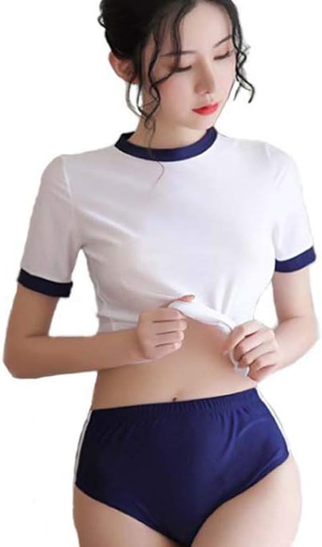 Amazon Monomode ブルマ 体操着 セット M L 体操服 丈短め コスプレ コス ベント 仮装 セクシー 女子高生 Jk レディース コスチューム コスプレ 定番 人気 萌え キュート 衣装 半袖 懐かしい Kawaii かわいい 可愛い スクール 学校