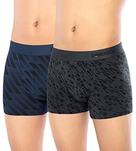 DAMENSCH Men?s DEO-Soft Deodorizing Anti-Bacterial Trunks- Printed - Modal Fabric- (100% Guarantee if NOT satisfied)-Made in India