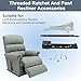 Threaded Ratchet and Pawl Complete Repair Kit for Lazy Boy Recliner Replacement Parts Compatible with La-Z-Boy/Lazyboy Rocker Recliners and Swivel Armchairs