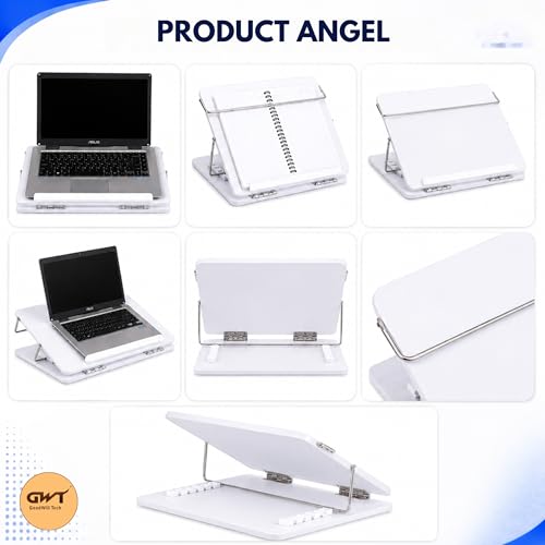 Image of Goodwill Tech Milky White Acrylic Desk Board 12x16 Inch - 8mm Thick Writable Tabletop Surface for Office, Study, Sketching & Daily Use