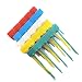Amgate 100 Pcs 6 Inch Marker Nylon Cable Ties Write on Ethernet, Colorful Wire Zip Ties Cable Mark Tags Nylon Power Marking Label