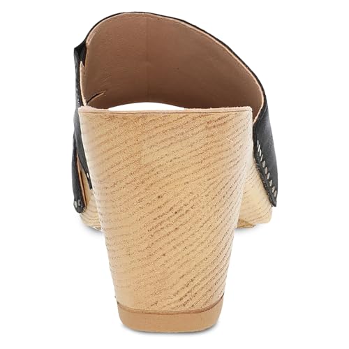 Image of Dansko Tandi Peep Toe Sandal for Women - Soft Leather Treated with Scotchgard for Stain Resistance - Cushioned, Contoured Footbed for All-Day Comfort