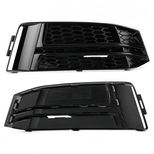 Cache antibrouillard pour A4 B9 2017-2020 grille de pare-chocs avant gauche droite - 2