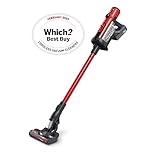 Henry Quick Cordless Stick Vacuum Cleaner, HEN.100, Up to 60 Mins Runtime, Dust-free Emptying, Powerful Cleaning, Interchangeable Battery, Lightweight, Red