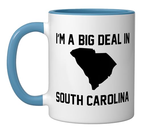 Taza de cerámica con diseño South Carolina 11 oz miniatura 1