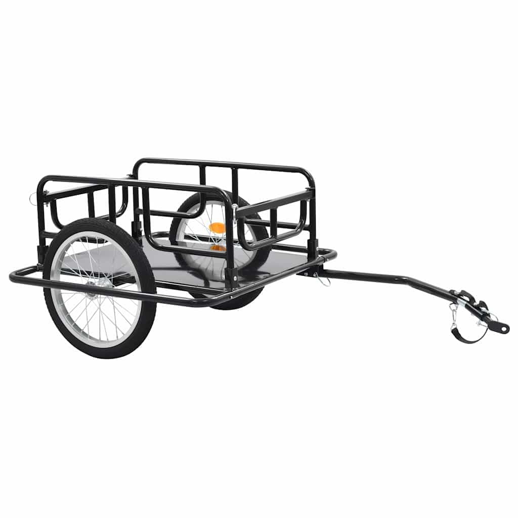 Remolque para bicicleta de acero, con capacidad de carga de 50 kg
