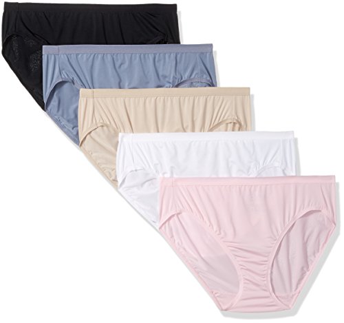 Image of Fruit Of The Loom Women's Plus-Size Cotton Hi-Cut Panties