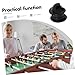 BESPORTBLE 4-Piece Heavy Duty Foosball Entry Dish Set Replacement Table Soccer Parts Sturdy Plastic Foosball Accessories for Home and Game Room Use