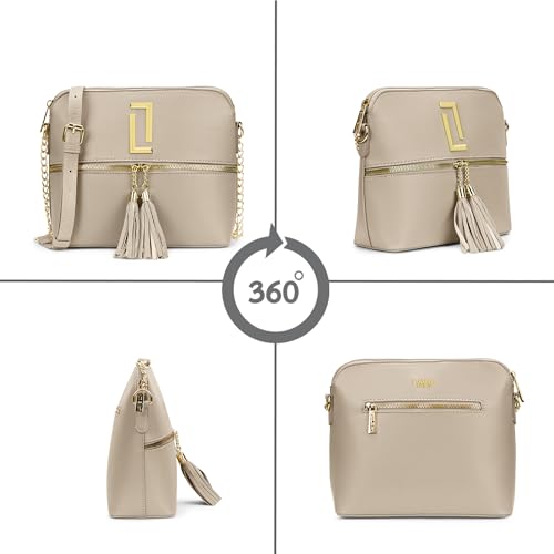 Image of Lavie Luxe Women's Tiara Crossbody Sling Bag | Ladies Purse Handbag | Gift for Women