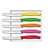 Produktbild VICTORINOX 5 Messer Brötchenmesser Küchenmesser Tomatenmesser Bunt