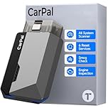 TOPDON CarPal-A OBD2 Code Reader Bluetooth, All System OBD2 Scanner for iOS & Android, Vehicle Health Check, 6 Maintenance Services, Smog Check, Repair Guide, 1 Year Free Update