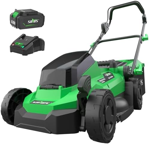 Best inexpensive lawn mower - Which one truly delivers value? 7 SOYUS Lawn Mower Cordless, 13 Inch 20V Electric Lawn Mowers with Brushless Motor, 5-Position Height Adjustment, 4.0Ah Battery & Charger Included