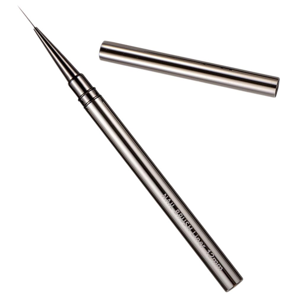 Healeved Nail Art Brush Super Thin Nail Art Liner Pen for Precise Manicure Detailing Fine Liner Pen for Diy Drawing Smooth Application 7.08 in Home Salon Use