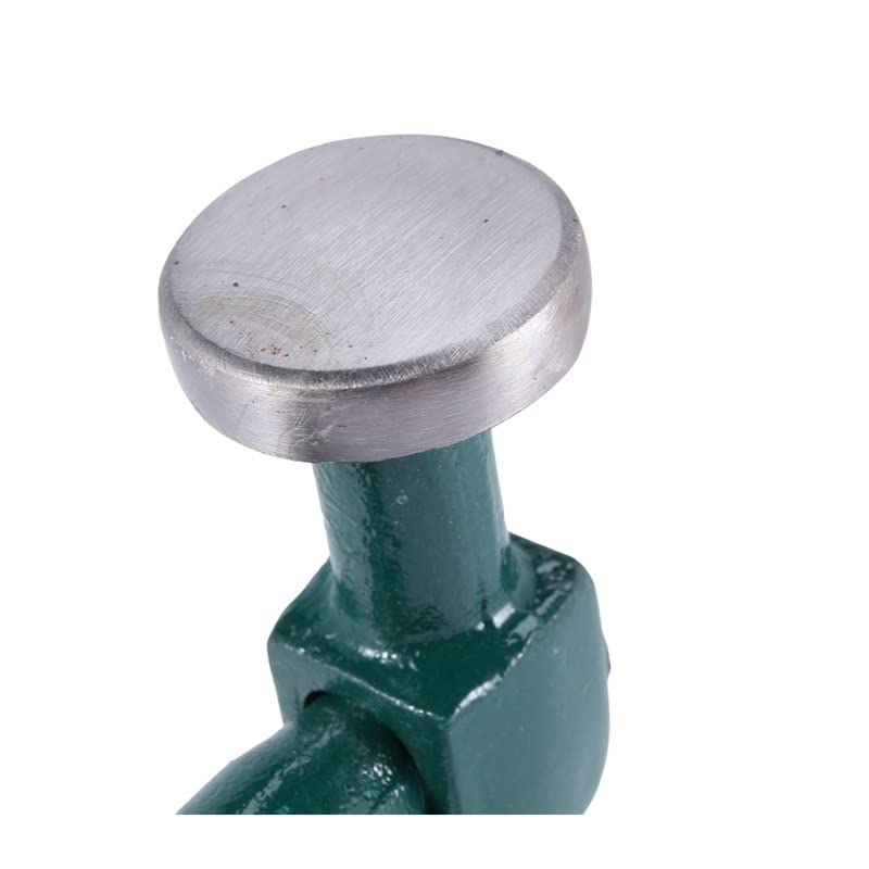 yaoqijie - Martillo de percusión de metal para carrocería de coche, herramienta de mano con acabado de uñas rectas, martillo de percusión convexo duradero (color: verde militar)