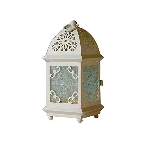 DICSVL 21 Los titulares CM Marroquí Hierro Forjado Vela Retro Salón Decoración...
