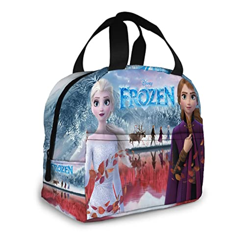 Shefdveg Cute Anime Cartoon Lunch Bag For Boys Girls Kawaii Reusable Insulated Lunch Box - Leakproof Cooler Tote Bag Freezable Lunch Bag For Office Work School #TOP3
