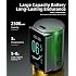 DGT Levitation Tattoo Pen Machine Power by Batteries 2300mAh, 412V Adjustable, 4.5mm Adjustable Stroke, TFT Display, Professional Tattoo Machine (Black)