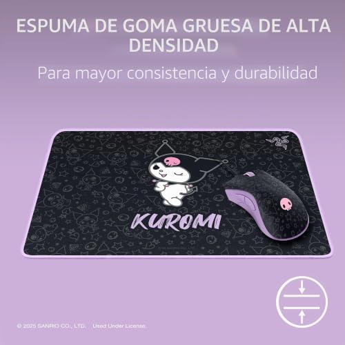 Razer DeathAdder Essential Kuromi: eleva tu zona de juego con estilo y precisión 3