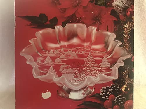 Mikasa Christmas Story Footed Bon Bon Plate #TOP1