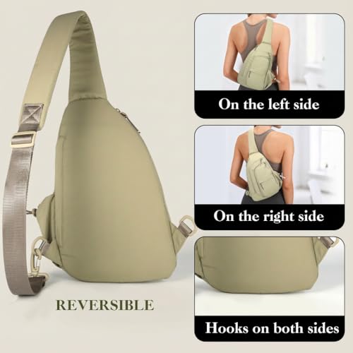 Xieyiwei Sling Bag for Women, Anti Theft Crossbody Bags for Women, RFID-Protected Nylon Purse with Adjustable Straps Cross Body Bag for Casual Travel Shopping by Xieyiwei - Used condition - Image 6