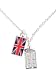 Doctor Who Tardis Union Jack Chain Necklace