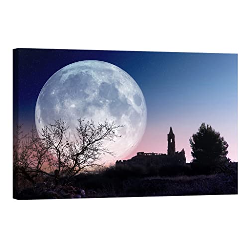 Toile nature phosphorescente DCL003-2 qui brille dans le noir