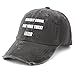 Probably Going to Clog Your Toilet Later Hat for Men Fashion Washed Distressed Baseball Cap