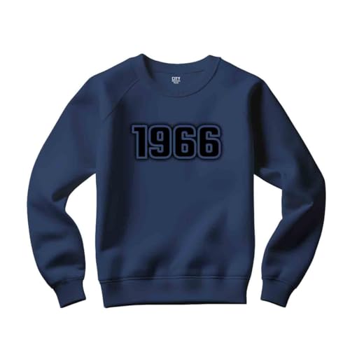 Sweatshirt 1966 bleu marine idéal pour vos weekends décontractés