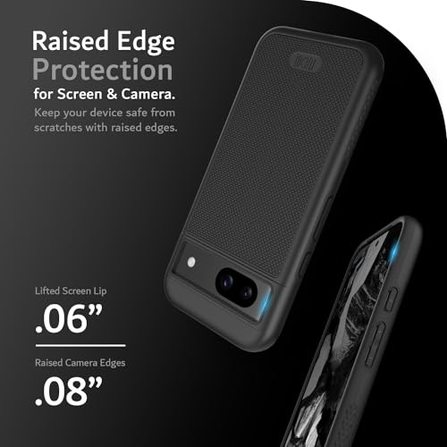 Image of TUDIA MergeGrip [Magsafe Compatible] for Google Pixel 8a Case - Matte Black