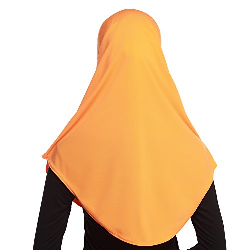 Womens 2 Pieces Muslim Al-Amira Style Hijab Scarf3