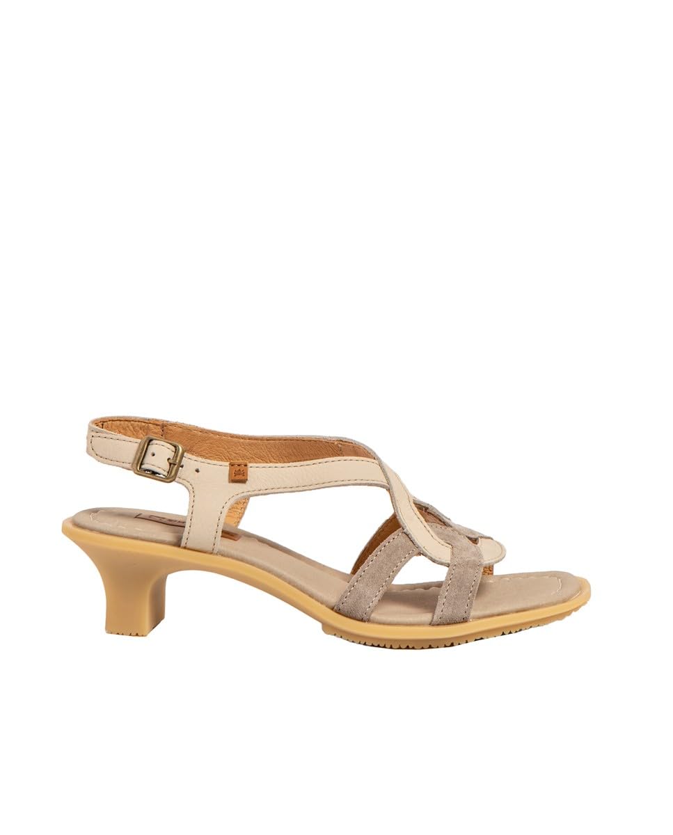 El Naturalista Women's N5992 Igusa Sandal, Cream, 9 UK