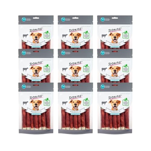 DOKAS - Kaurolle mit Rindfleisch 9er Pack (9x190g)