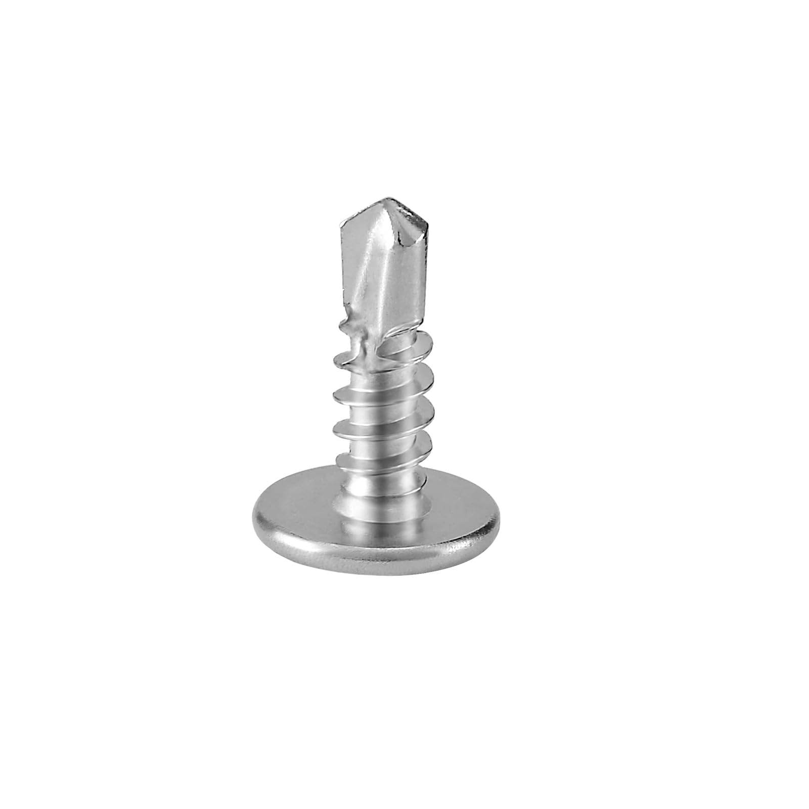 Zcfochi Self-Tapping Screws - #8 X 1/2", 410 Stainless Steel, Phillips Truss Head, Pack Of 300, For Sheet Metal & DIY - View #8