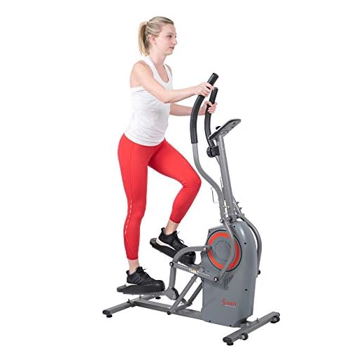 Sunny Health & Fitness Performance Cardio Climber Grey - SF-E3911