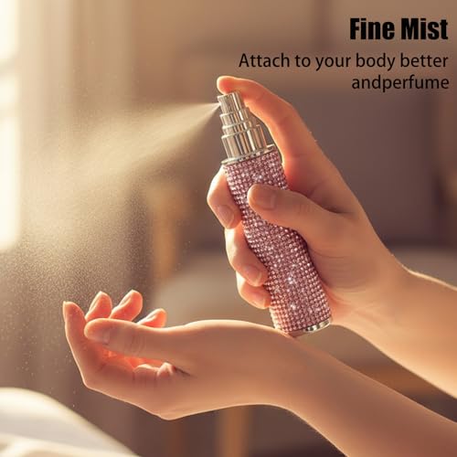 Botellas atomizadoras de perfume recargables 10 ml 3 piezas miniatura 5