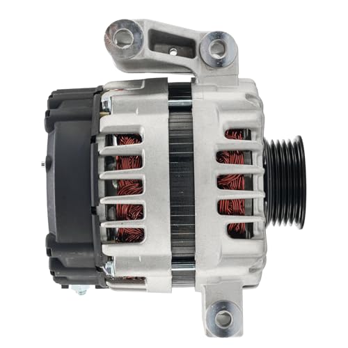 PHILTOP New Alternator Compatible With 2012-2017 Buick Verano, 2012-2015 Chevy Captiva Sport, 2011 Buick LaCrosse 2.4L L4 11652N 12V 130Amp CW 5-Groove Pulley by PHILTOP - Image 3